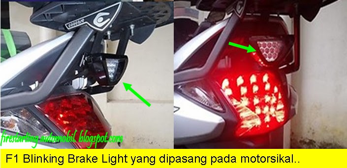 Fire Starting Automobil: Diy pasang Flash Brake Light
