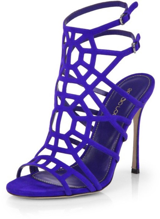 Blue Strappy Heels - Strappy Heels Shipped Free at Zappos