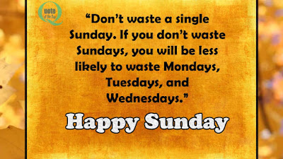 Happy Sunday Quotes Images