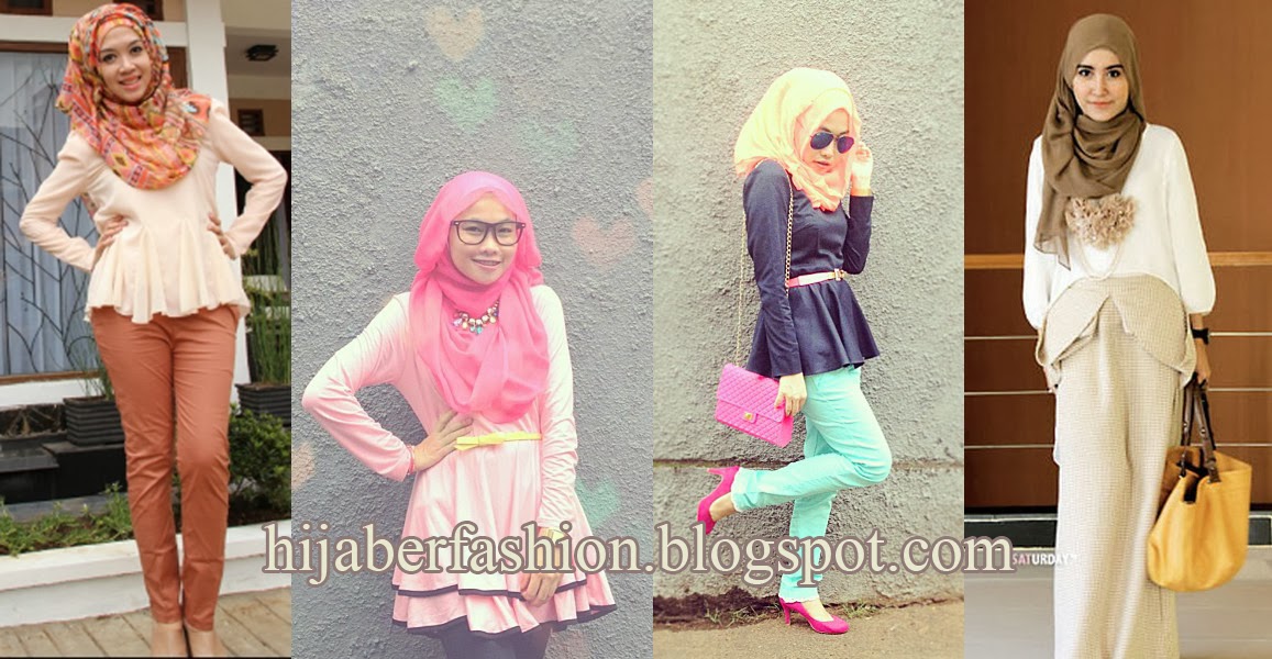 Jelek Bawel: Pretty in Peplum Hijab