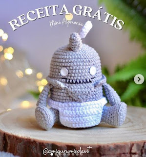 PATRON GRATIS ROBOT BEBE AMIGURUMI 54448