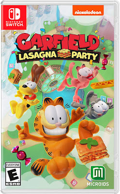 Garfield Lasagna Party Game Nintendo Switch