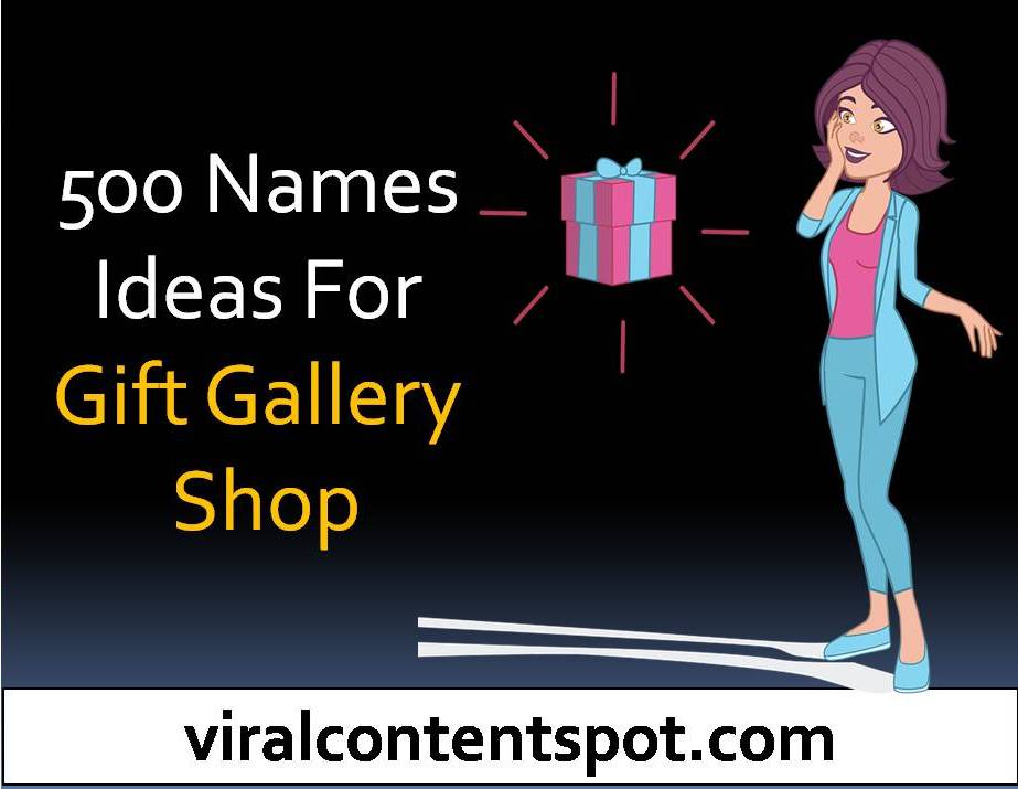 Gift Shop Name ideas