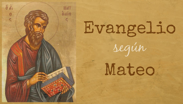 Resultado de imagen de evangelio de mateo