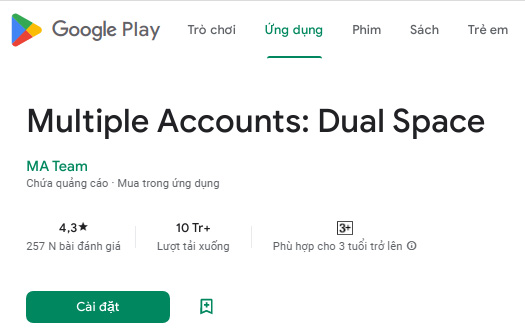 Multiple Accounts: Dual Space - Tải ứng dụng trên Google Play a3