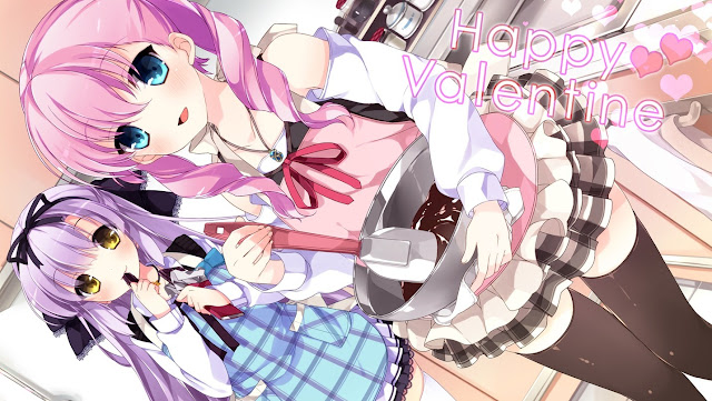 valentines day,anime cook,anime maids