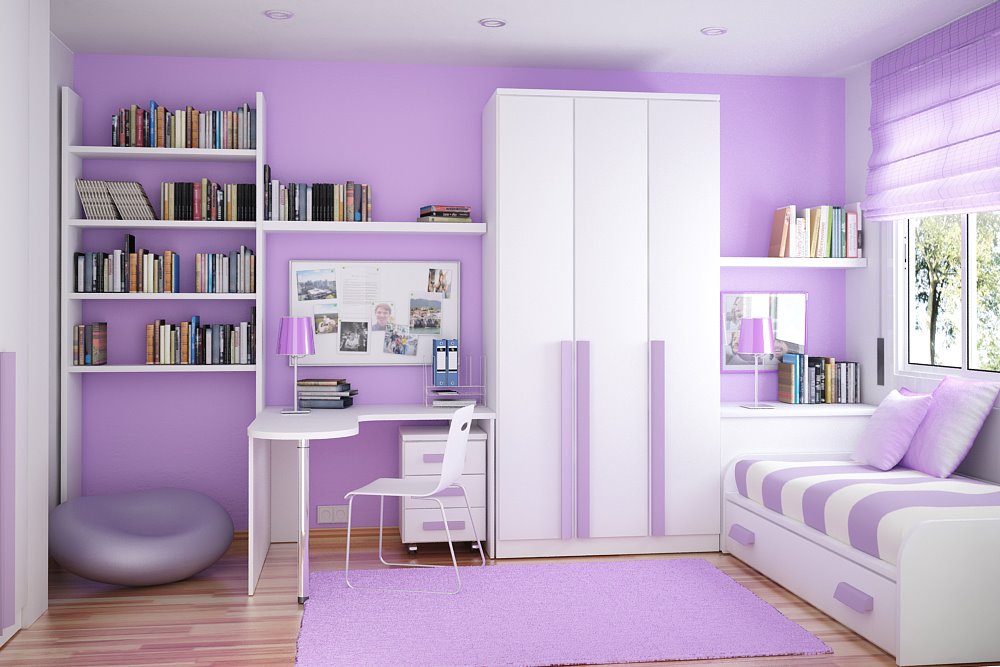1 Room Apartment Interior Design