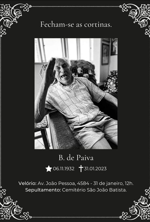 Ator e humorista Batoré morre aos 61 anos em São Paulo - David Caldas