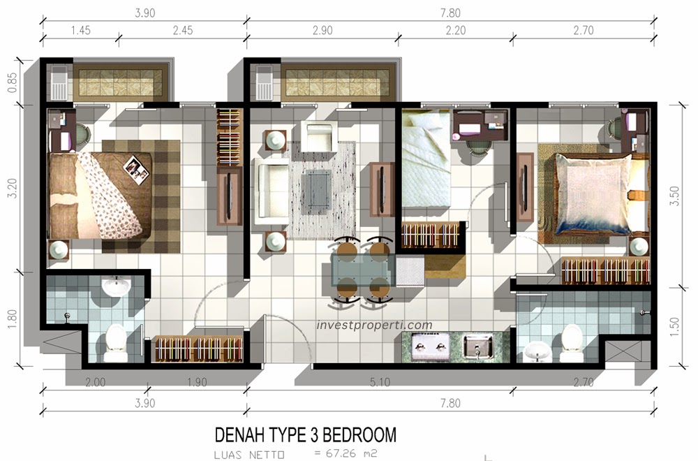 Unit Apartemen Puri Orchard Dijual Launch Apartemen 