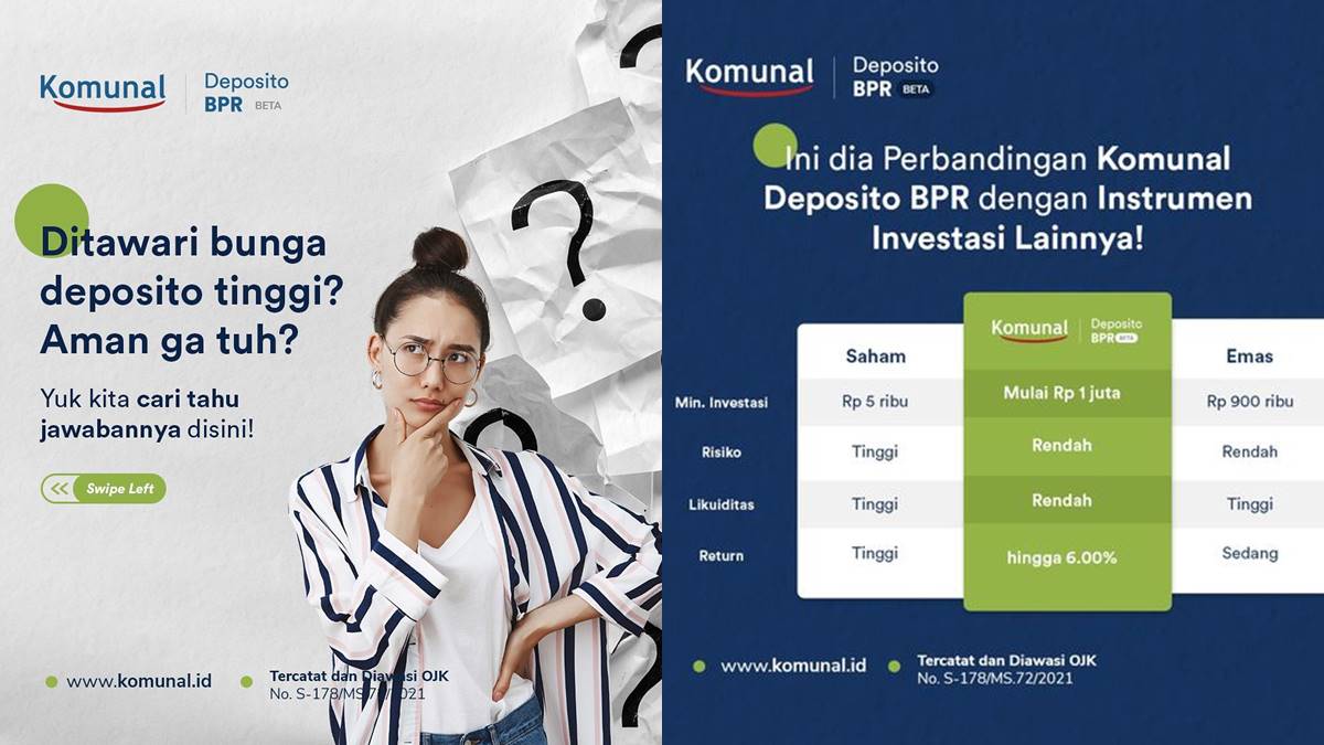 statistik Deposito BPR Komunal