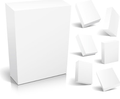White Customized Packaging Boxes with Different Angles