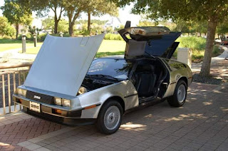 VIN 2535 with her original NCT tires! | DeLorean Fanatics