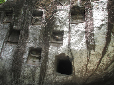 Old stone grave Toraja