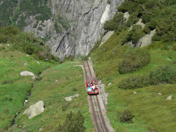 Mountain raid in swiss