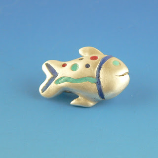 silver fish pin