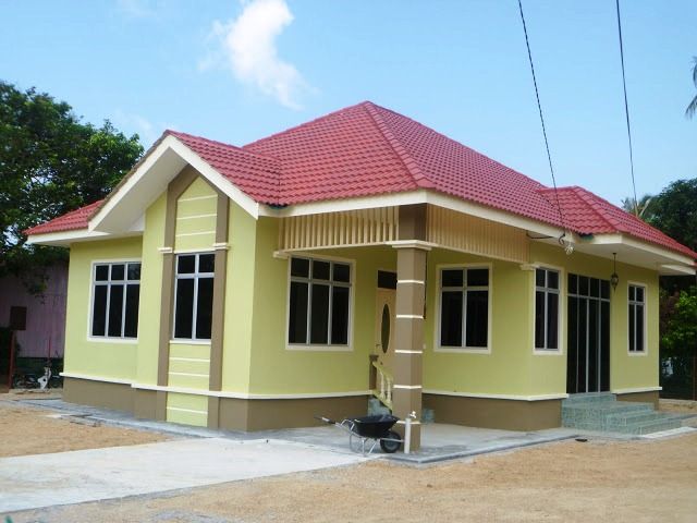 Gambar Rumah  Kampung Yang  Cantik  Desainrumahid com