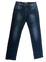 Мужские джинсы фирмы «MOCK-UP» Модель:ZS-9807-316 вид спереди