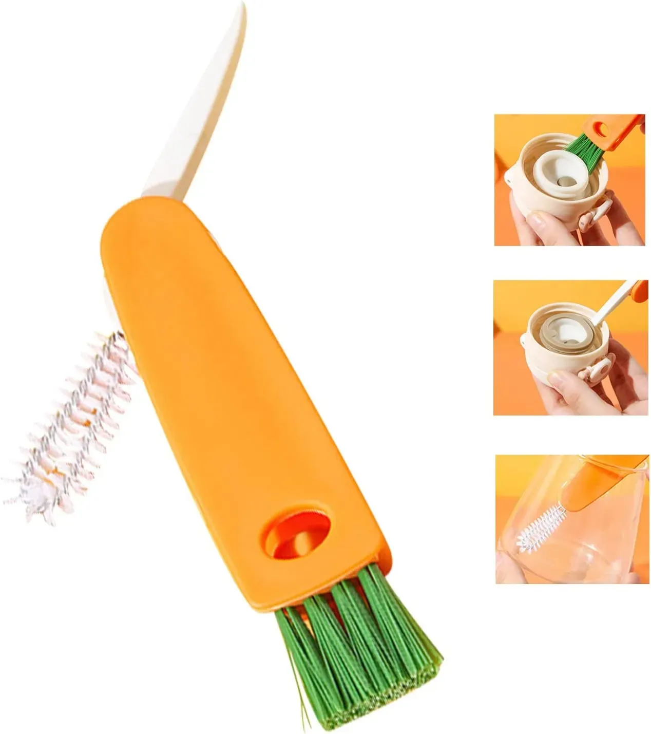 Bottle Mouth and Lid Cleaning Brush