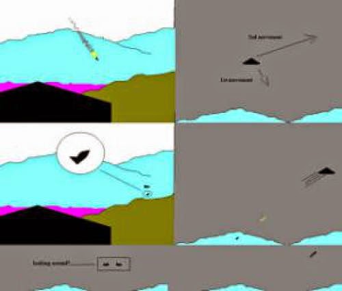 Kelowna B C Two Ufos More Eyewitness To Major Sighting Diagram