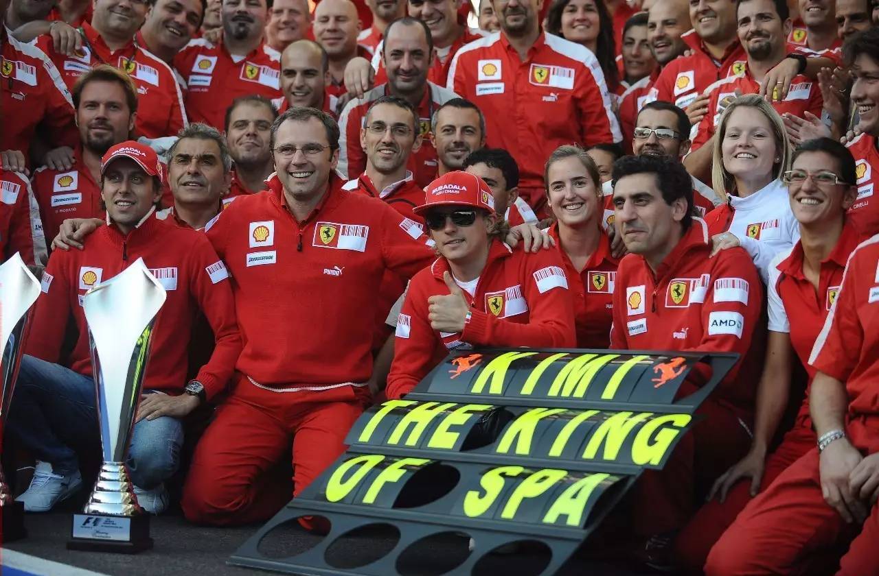 GP del Belgio 2009 Kimi Raikkonen Ferrari