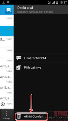 Cara Hapus Riwayat Obrolan BBM di Android Dengan Cepat