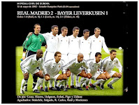 REAL MADRID C. F. - Madrid, España - Temporada 2001-02 - César, Fernando Hierro, Iván Helguera, Solari, Figo y Zidane; Makelele, Michel Salgado, Roberto Carlos, Raúl y Morientes - REAL MADRID 2 (Raúl y Zidane), BAYER LEVERKUSEN 1 (Lucio) - 15/05/2002 - Copa de Europa, Final - Glasgow (Escocia), Hampden Park - EL REAL MADRID gana su 9ª Copa de Europa