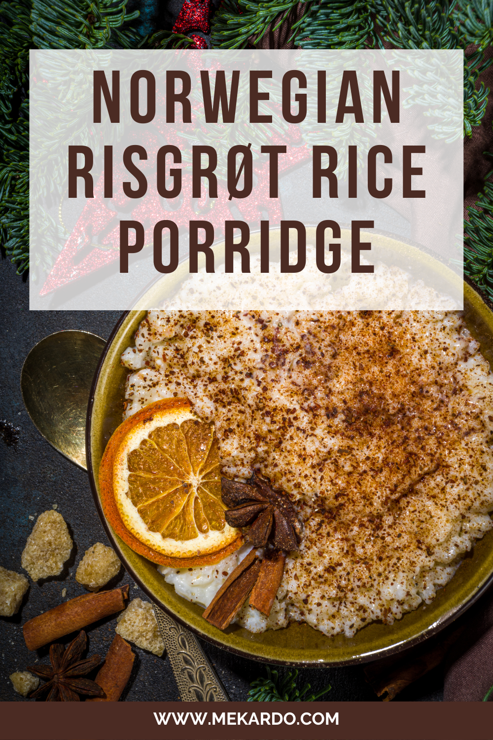 Norwegian Risgrøt Rice Porridge