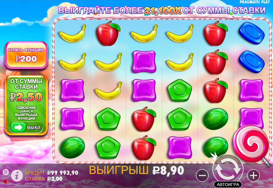 sweet bonanza онлайн игра