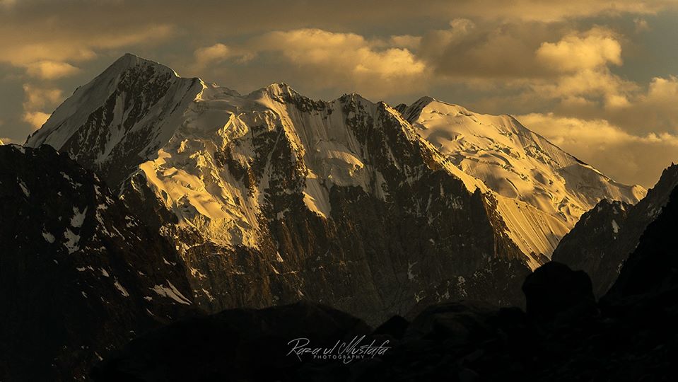 Rinzho Zom 6100 m. Hindu Raj range. Phargam valley. Chitral valley