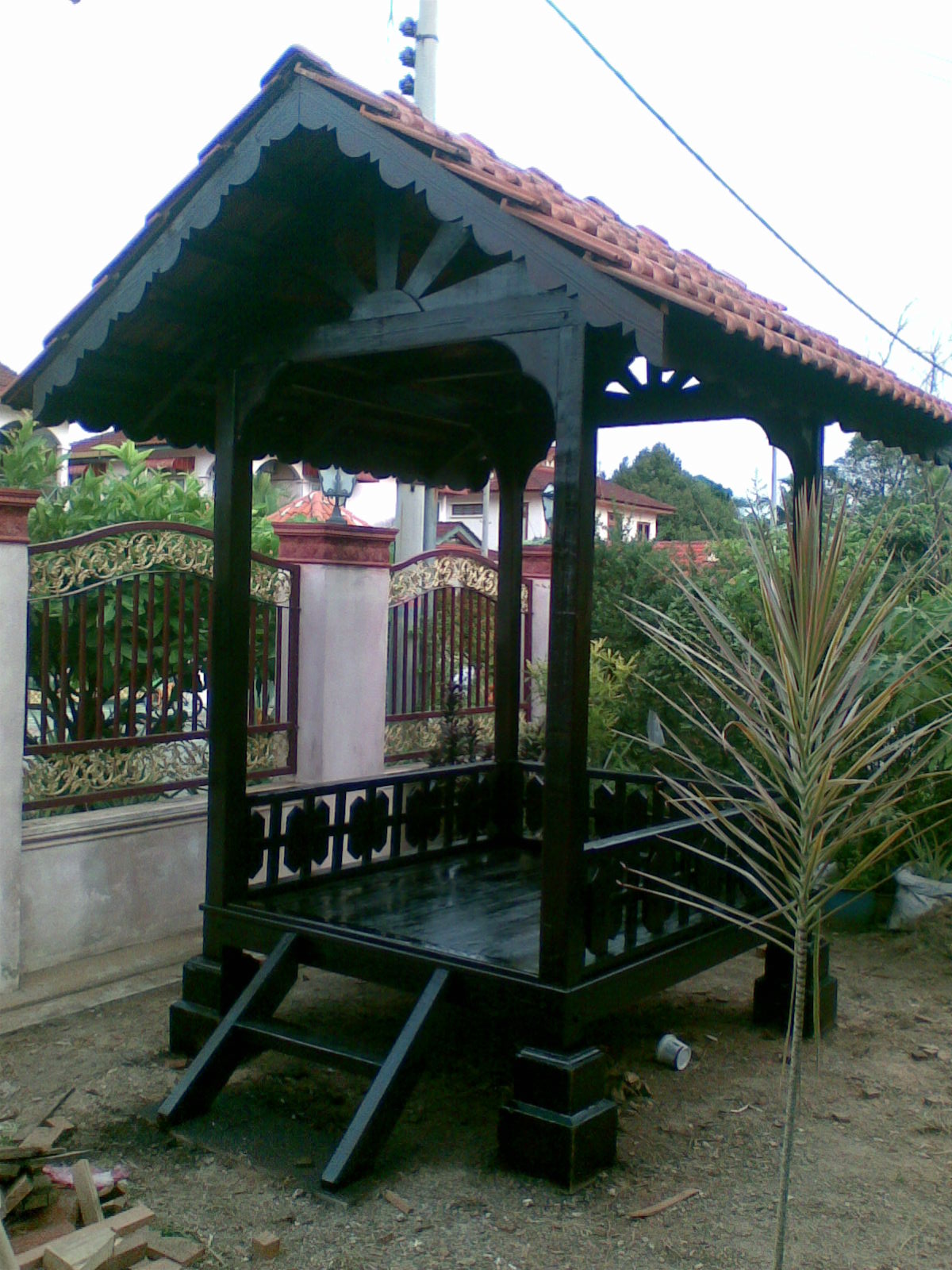 Anjung gazebo gazebo 5x6