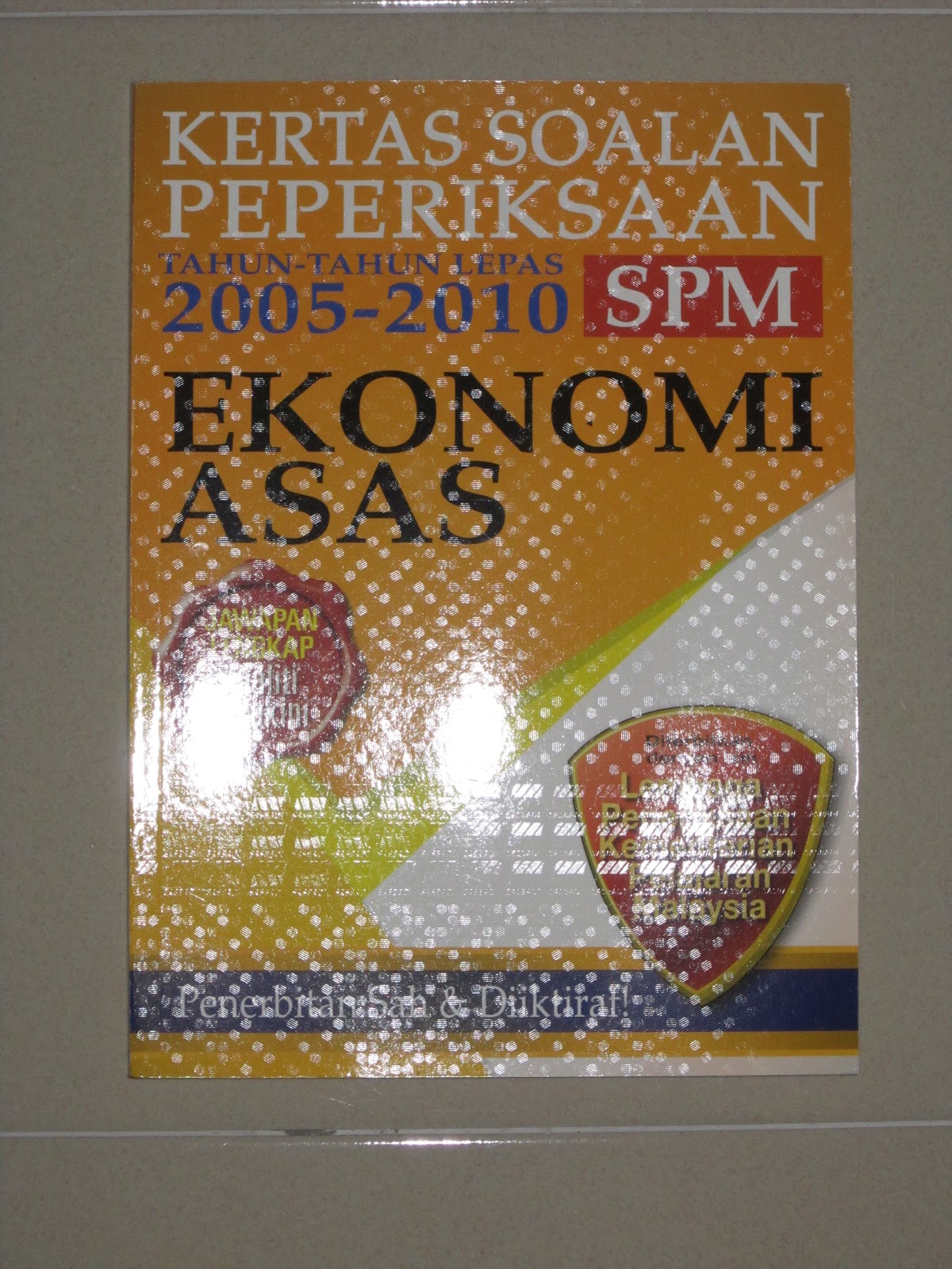 Contoh Kertas Soalan Ekonomi Stpm Penggal 1 - Persoalan v