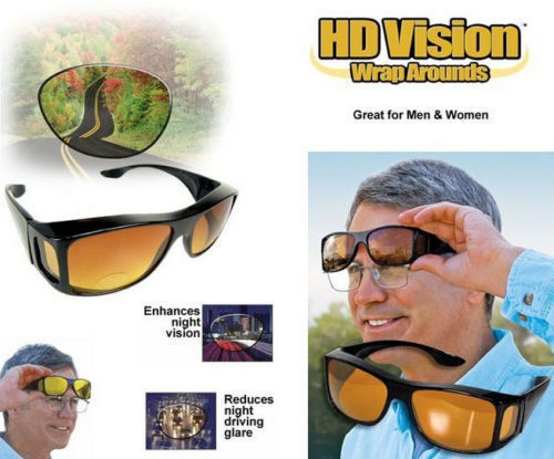 HD Vision Wrap Arounds Sunglasses