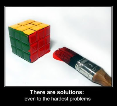 There are solutions even to the hardest problems
