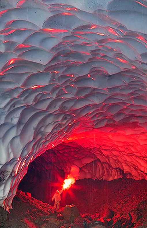 The Mutnovsky Volcano, Russia