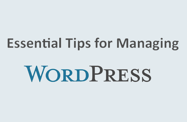 Essential Tips for Managing WordPress