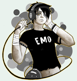 Kumpulan Gambar  Wallpaper EMO Keren Blog Education