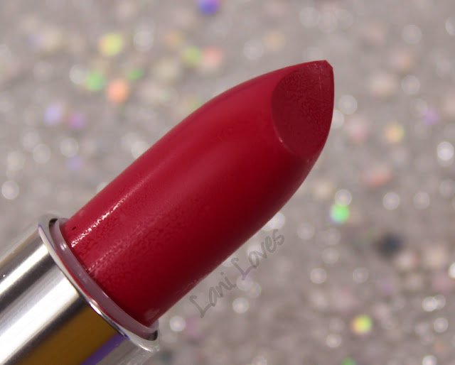 Maybelline Loaded Bolds Lipstick - Fiery Fuchsia Swatches & Review