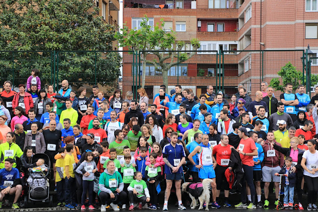 Participantes en la carrera