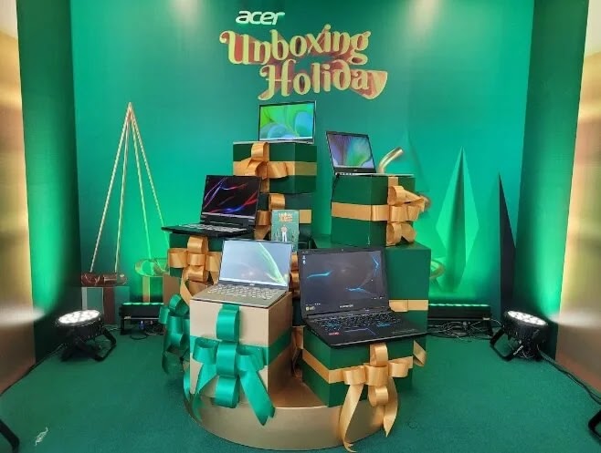 Get up to Php8,000 SM Gift Pass with ‘Unbox the Holidays with Acer’ promo