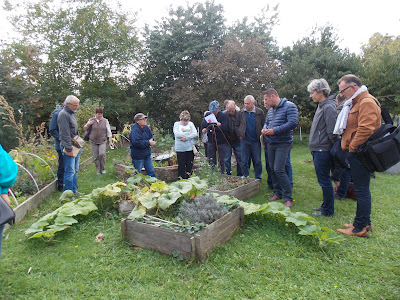 Visite du jardin oganisée pour la Fredon et pour différents organismes et associations