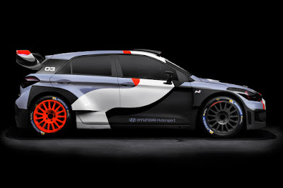 Hyundai i20 WRC 2016 Side