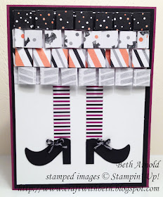Craft with Beth: September 2016 Something Good to Eat Paper Pumpkin Alternative Project Halloween Card Spooky Fun
