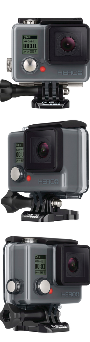 GoPro Camera HERO+ LCD HD Video Recording Camera - Black