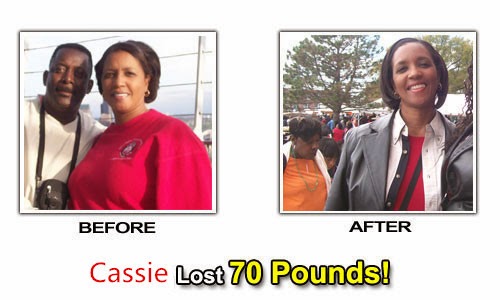 Cassie use Lida Daidaihua Capsules lose weight succeed