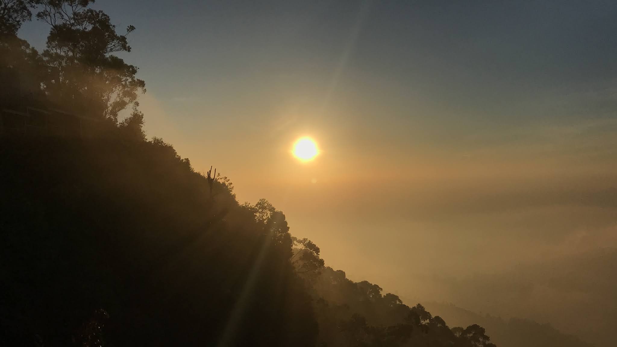 Sunrise At Lipton's Seat - Haputale, Srilanka - Amazing View