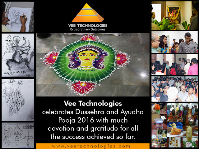 Dussehra Celebration at Vee Technologies - 2016