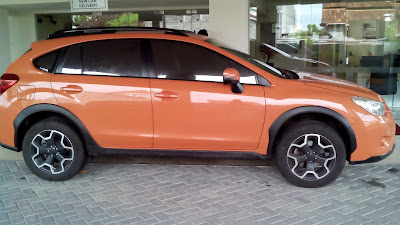 Subaru XV Orange Memang Lagi Menjadi Warna Primadona Di Bali