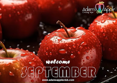 Welcome September 2023 Adams Apple Club Chiang Mai