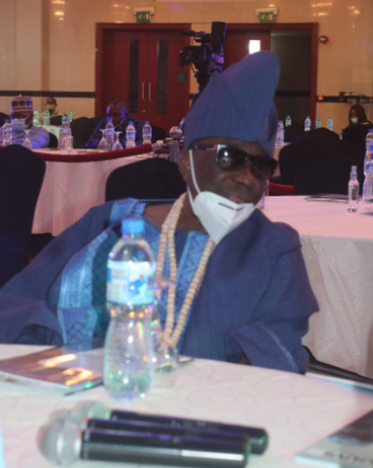 Oba of Lagos seen at a public function for the 1st time since palace destruction