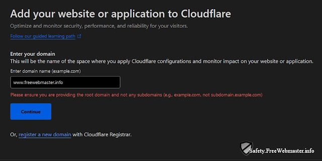 Как добавить персональный домен в Cloudflare